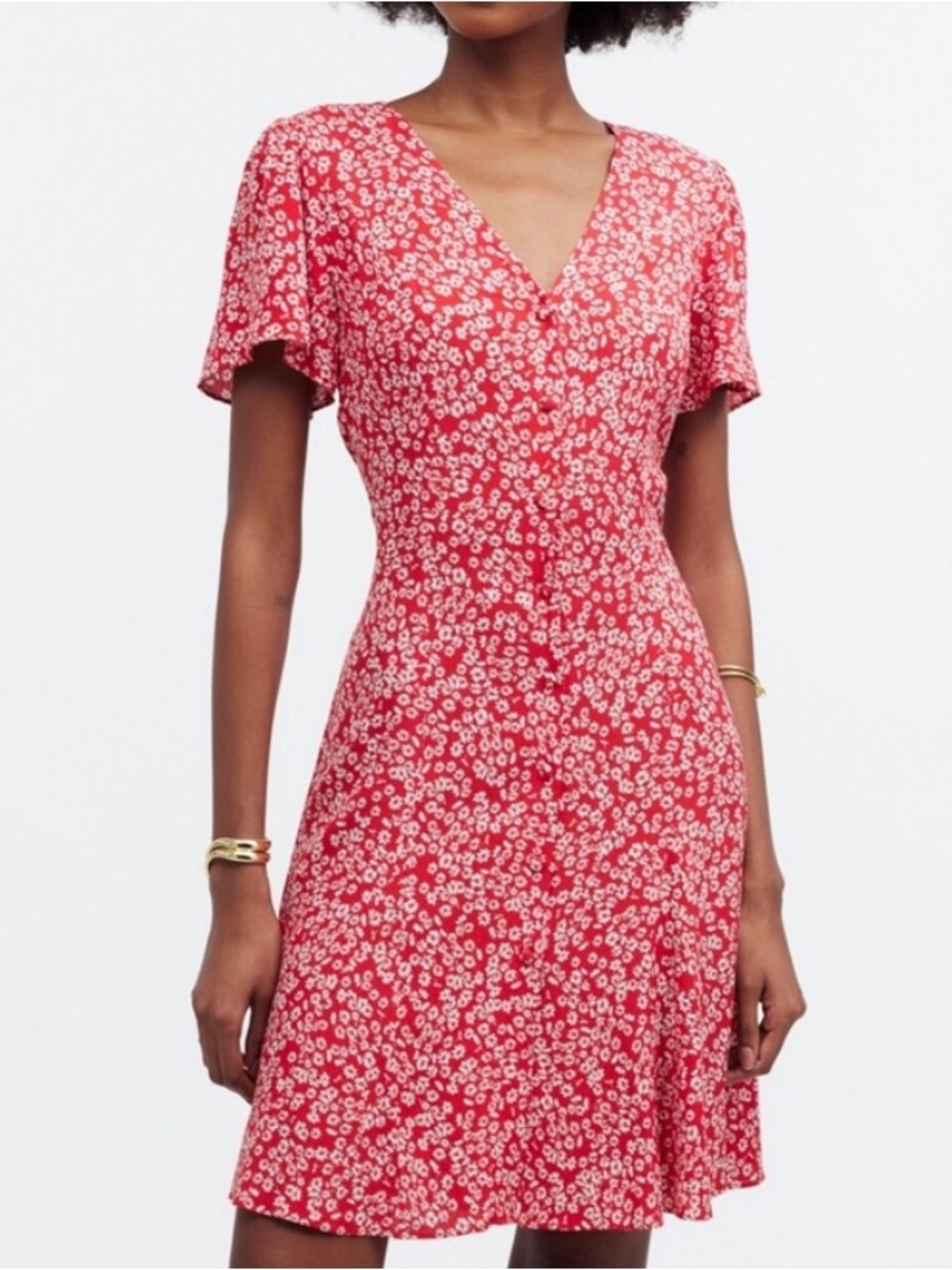 Madewell Floral Dress(size 12)